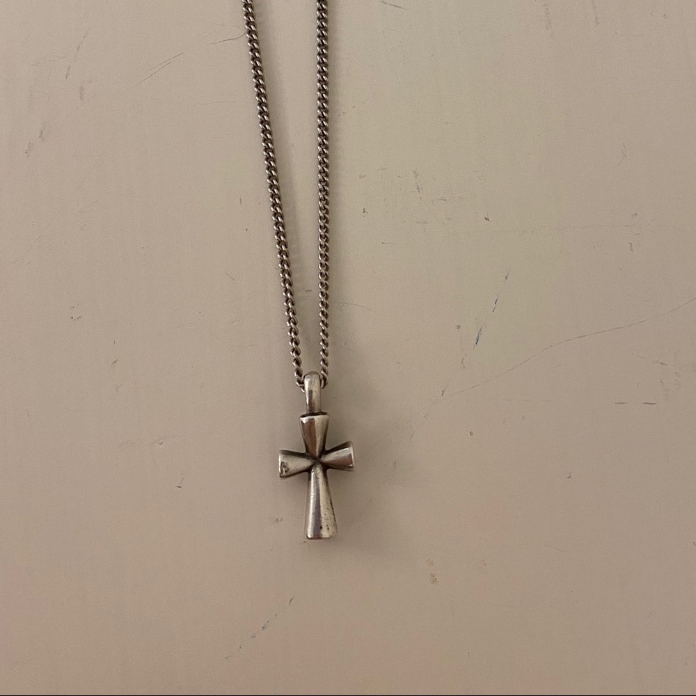 James Avery St. Teresa Cross Necklace